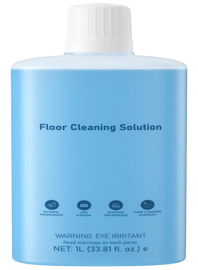 VILLAPOOL Floor Cleaning Solution Compatible with Roborock Robot Vacuums & Wet Dry Vacuums, Deep Cleaning Formula for Hardwood, Tile & Laminate Floors, Gentle and Powerful, 1L (33.8 fl oz) - Image 1